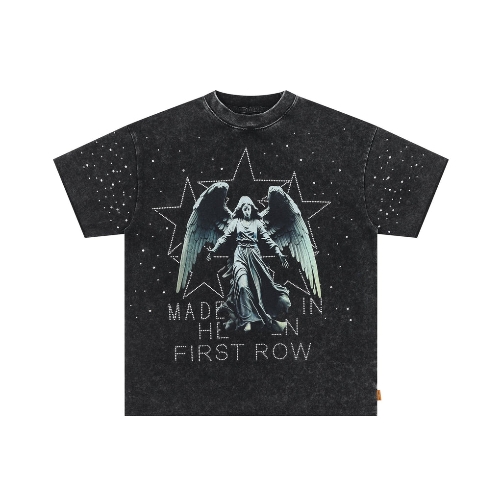 FIRST ROW Made in Heaven Angel Graphic Cropped T-Shirt ¡ª hero