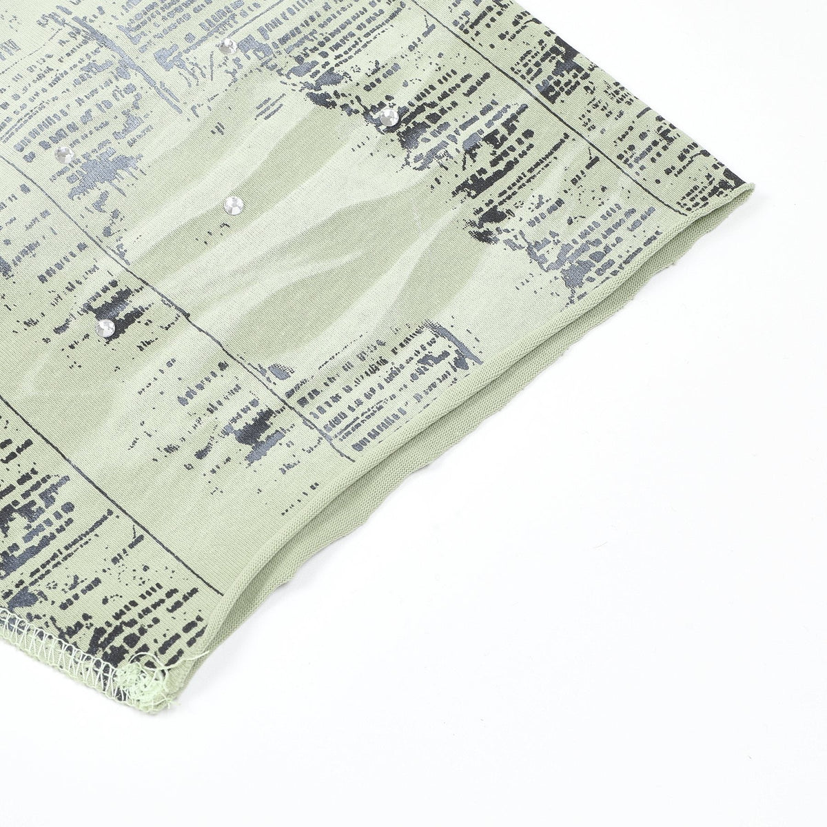 FIRST ROW Sacred Heart Cropped T-Shirt ¡ª detail