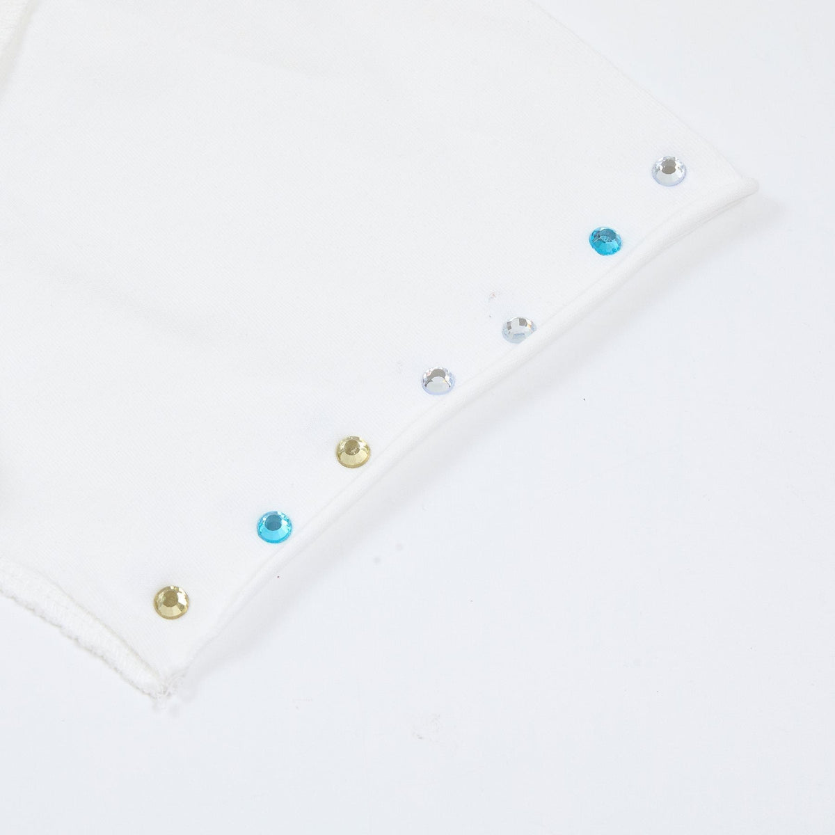 FIRST ROW Tropical Statue Rhinestone Graphic T-Shirt ¡ª detail