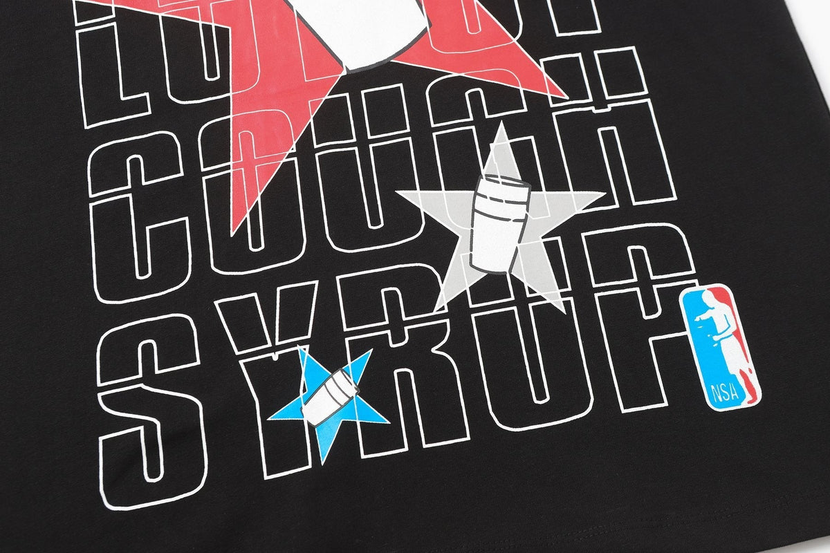 THAT'S A AWFUL LOT OF COUGH SYRUP Graphic Short-Sleeve T-Shirt ¡ª detail
