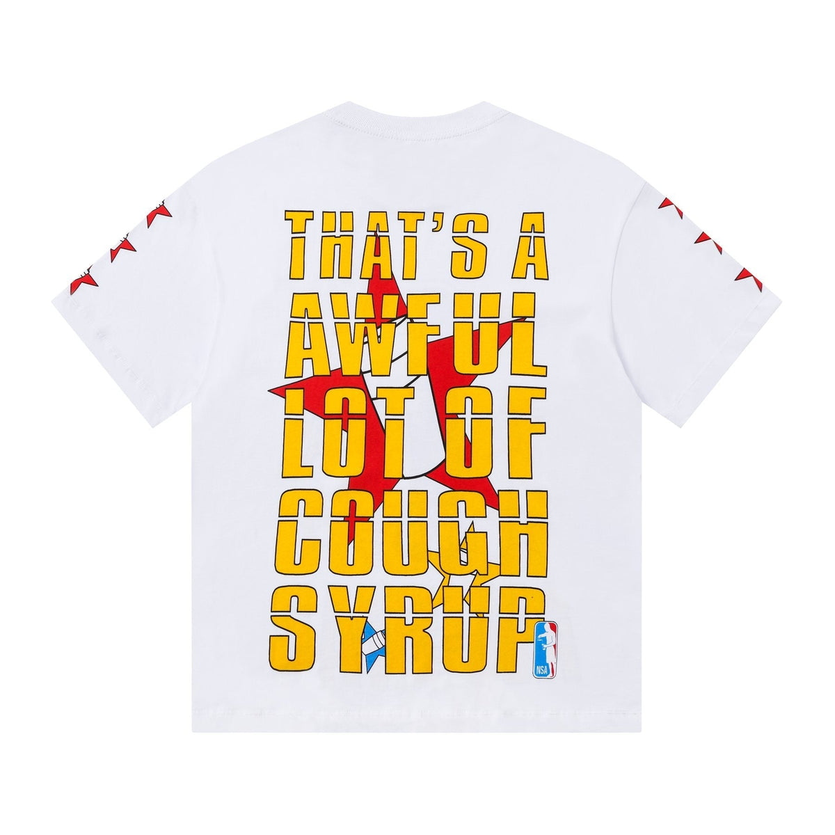 THAT'S A AWFUL LOT OF COUGH SYRUP Graphic Short-Sleeve T-Shirt ¡ª back