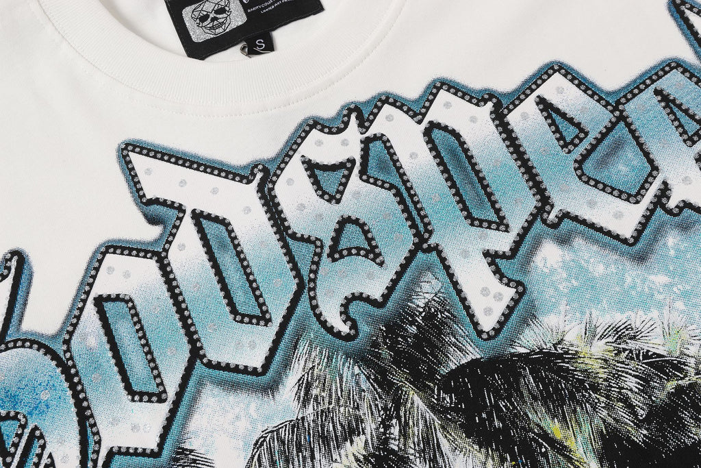 Godspeed Car and Key Graphic T-Shirt ¡ª detail