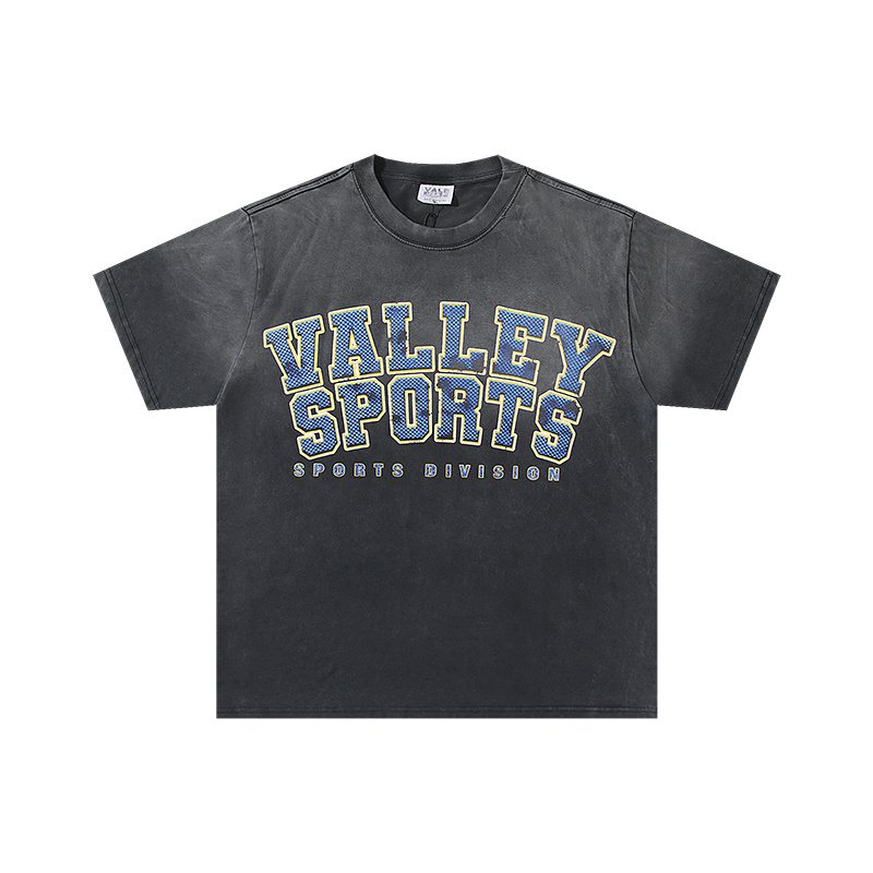 VALE USA Sports Division Graphic T-Shirt - Charcoal ¡ª hero