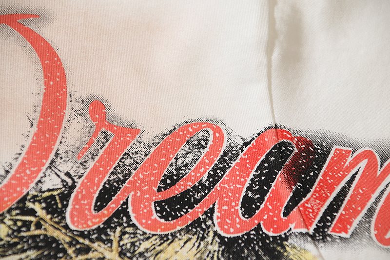 VALE USA Dreams Carried the Cross Graphic T-Shirt ¡ª detail