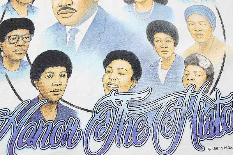VALE USA Honor The History Graphic T-Shirt ¡ª detail