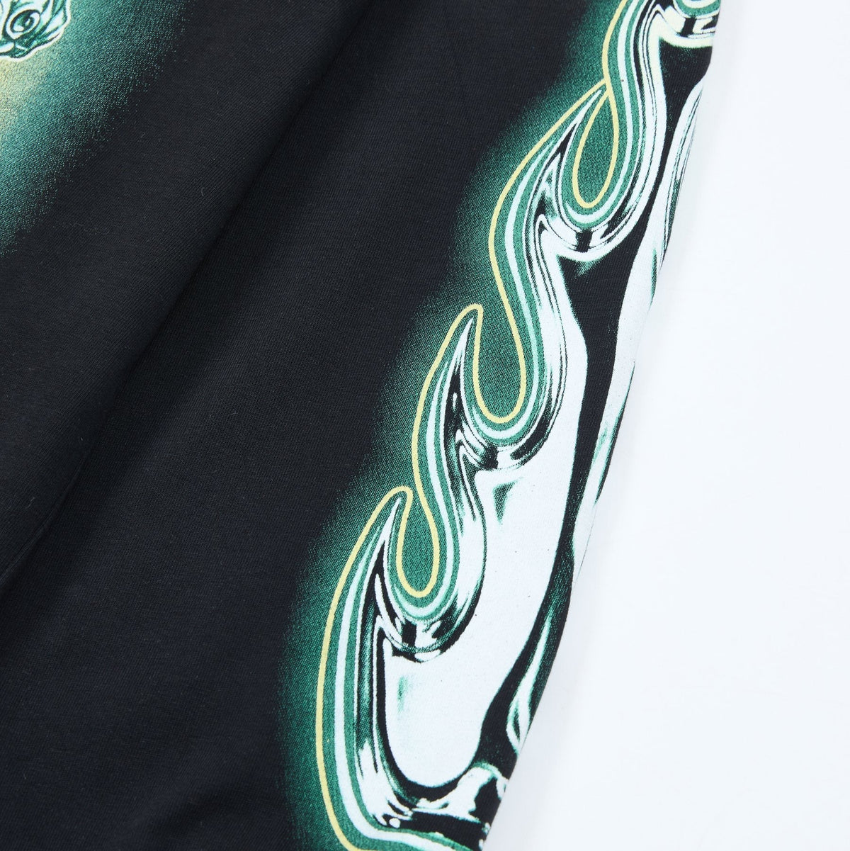 DUAA Pegasus Rhinestone Long-Sleeve T-Shirt ¡ª detail
