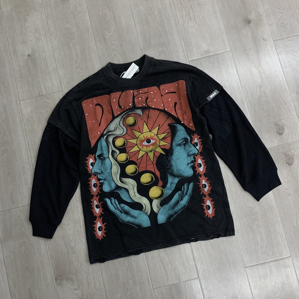 DUAA World Tour Long-Sleeve T-Shirt ¡ª front