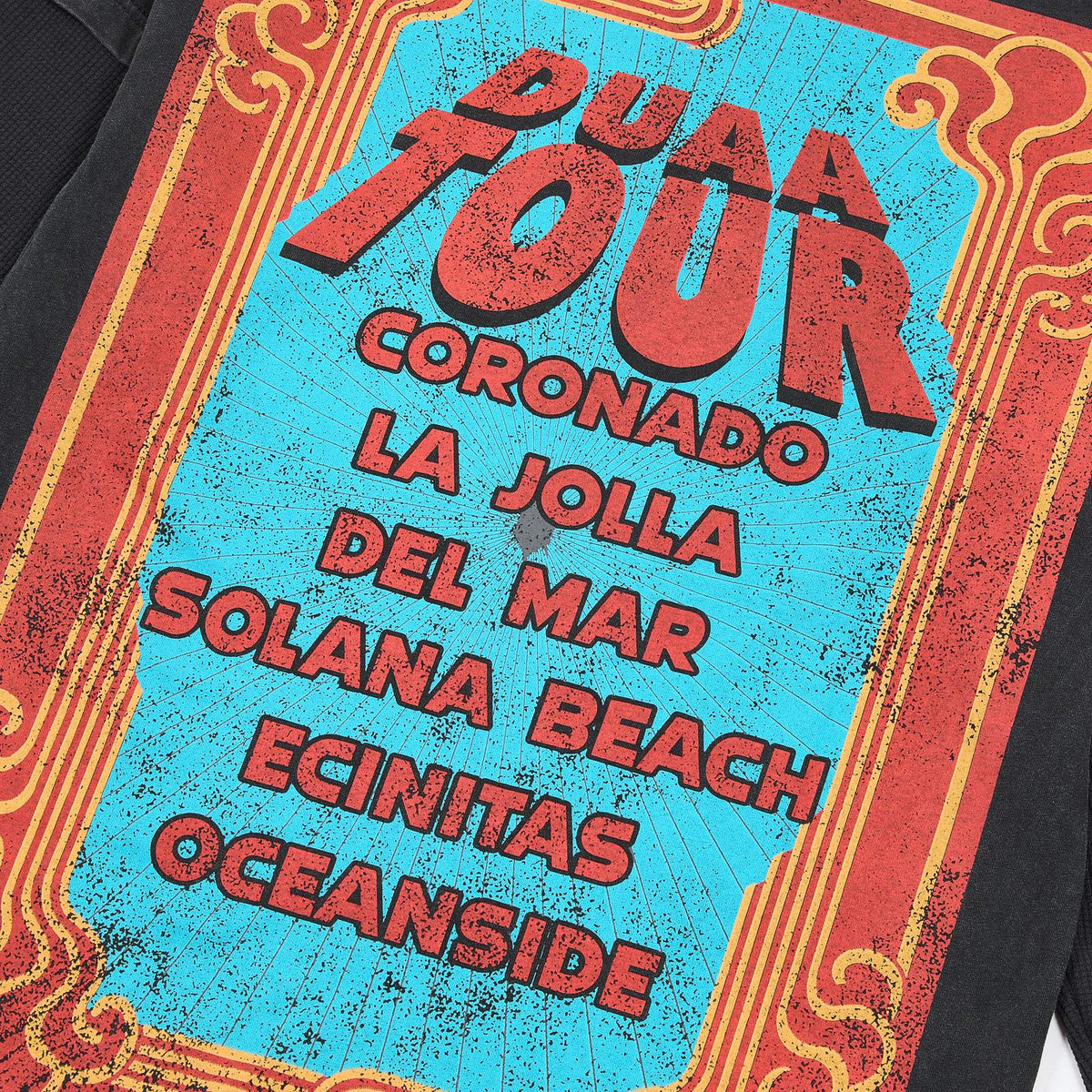 DUAA World Tour Long-Sleeve T-Shirt ¡ª detail