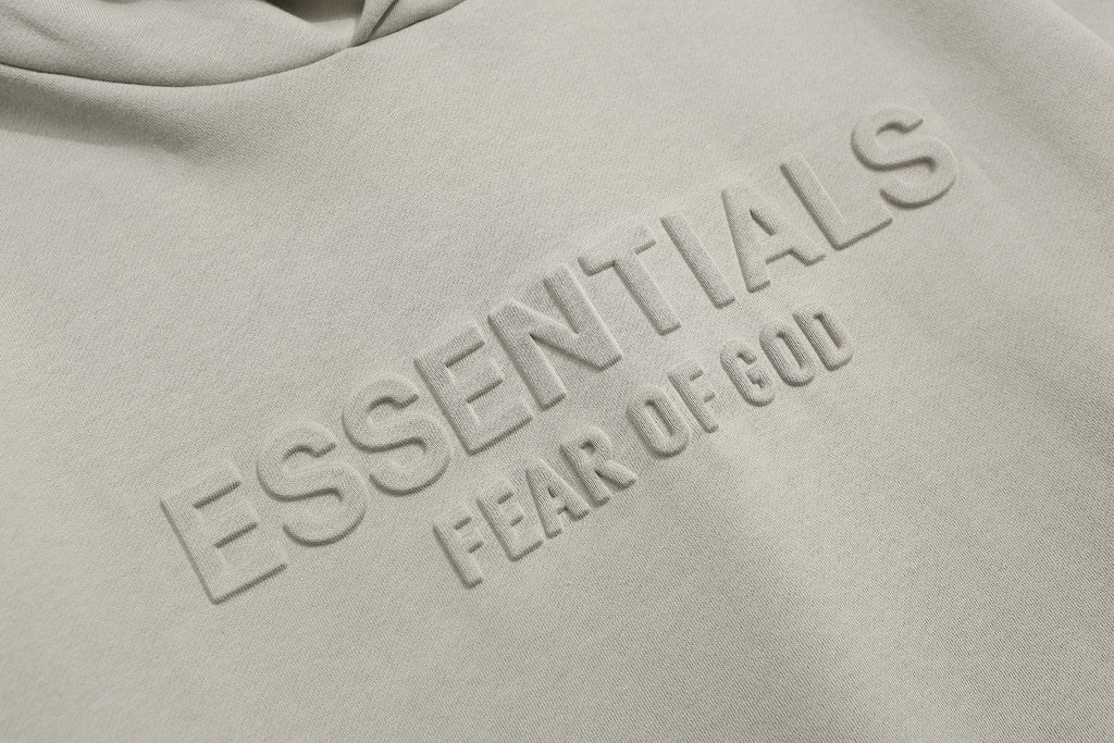 Fear of God Essentials Tonal Logo Pullover Hoodie ¡ª detail