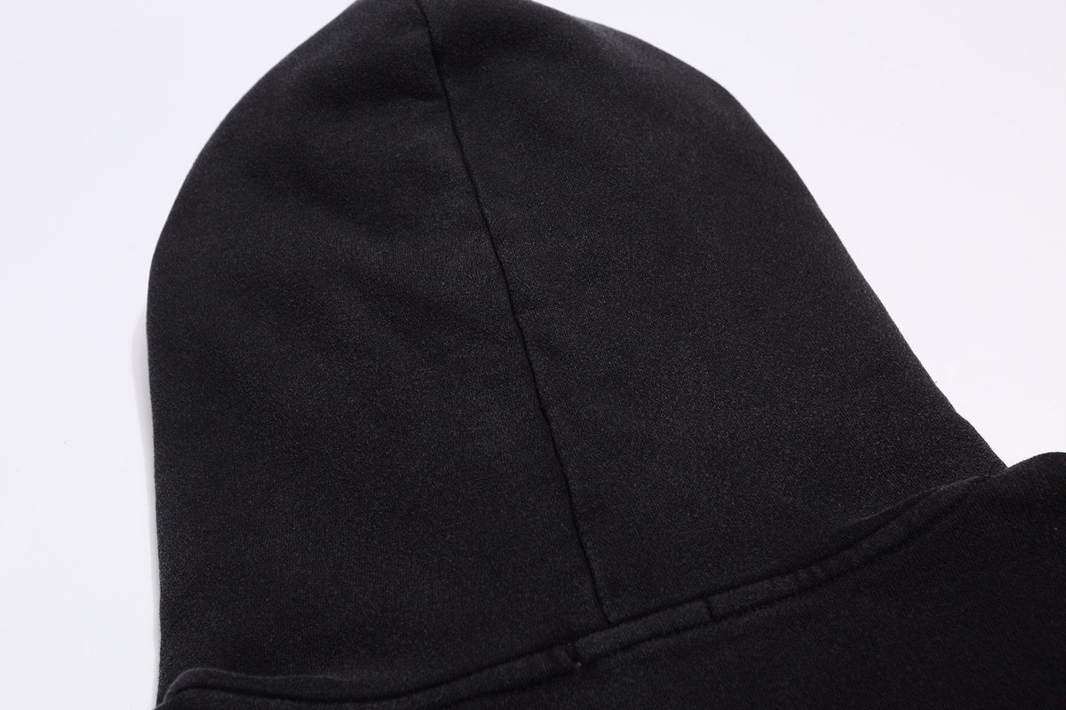Fear of God FU Graphic Black Hoodie ¡ª detail