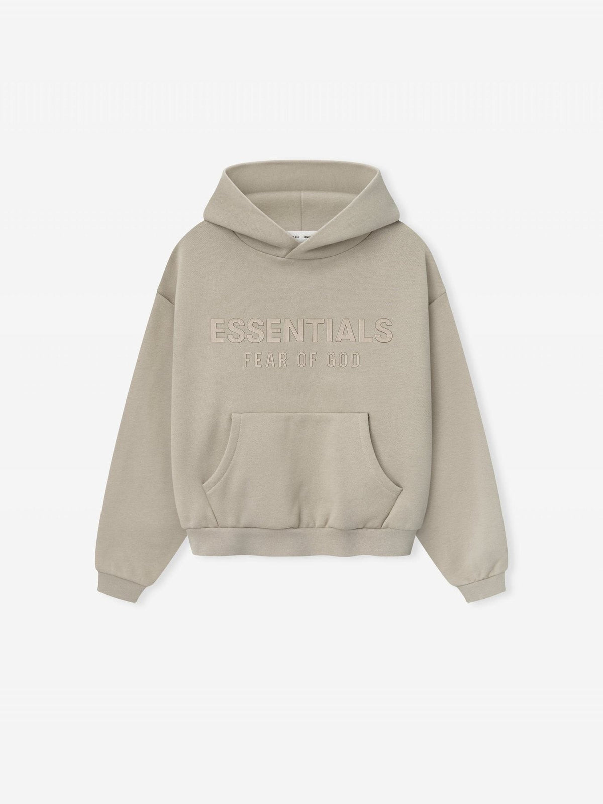 Fear of God Embossed Logo Pullover Hoodie ¡ª front