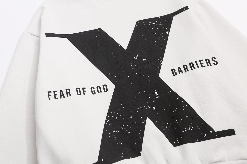 Fear of God x Barriers Front & Back Graphic Hoodie ¡ª detail