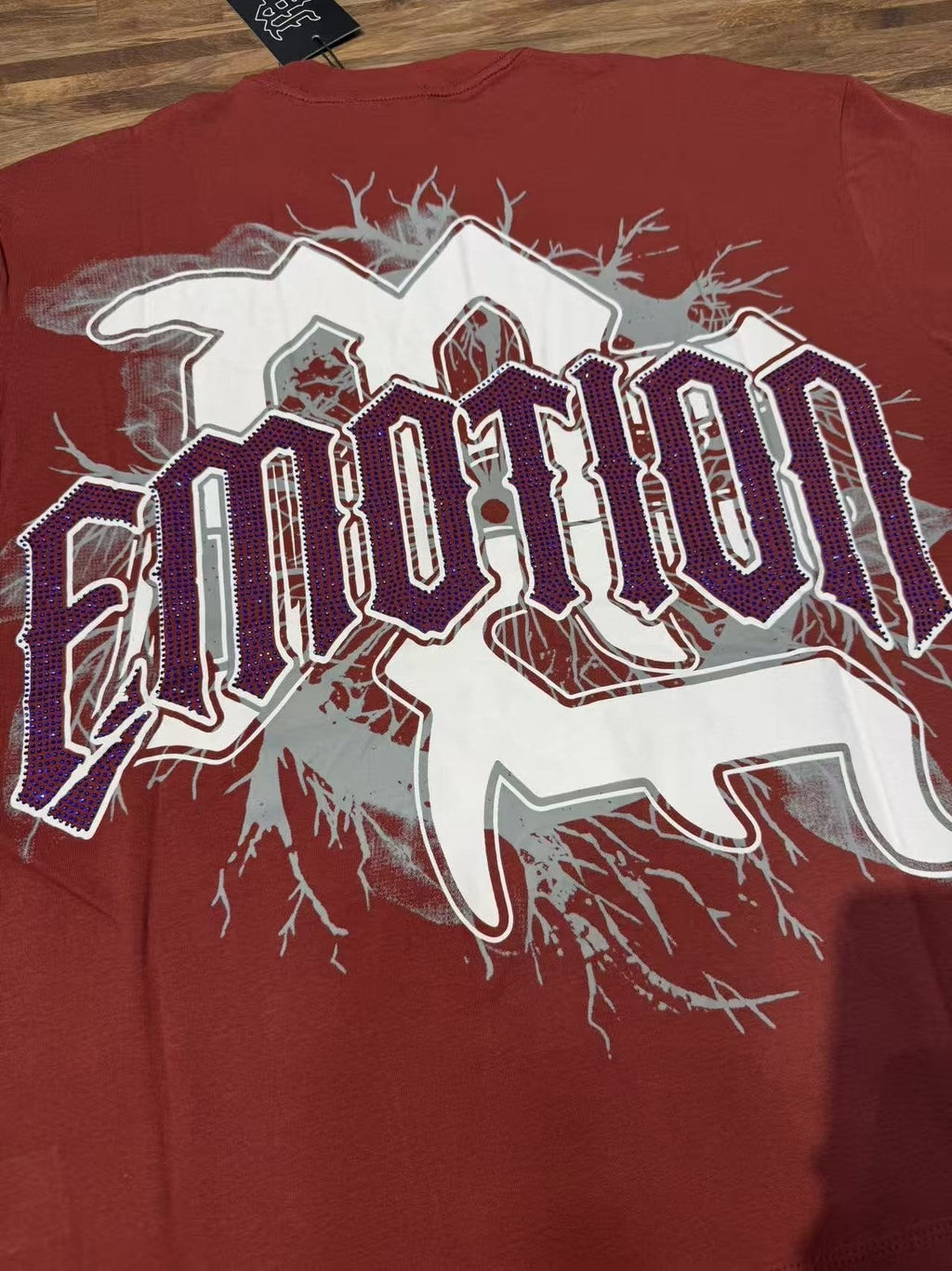 Mind Emotion Front & Back Graphic T-Shirt ¡ª detail