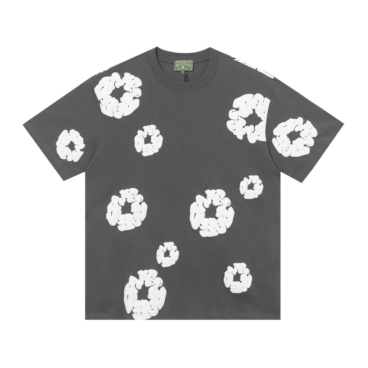 DENIM TEARS All-Over Floral Cloud Graphic T-Shirt ¡ª front