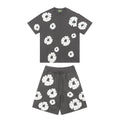 DENIM TEARS All-Over Flower Short-Sleeve Set ¡ª front