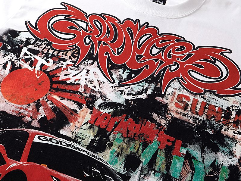 Godspeed Racing Graphic Short-Sleeve T-Shirt ¡ª detail