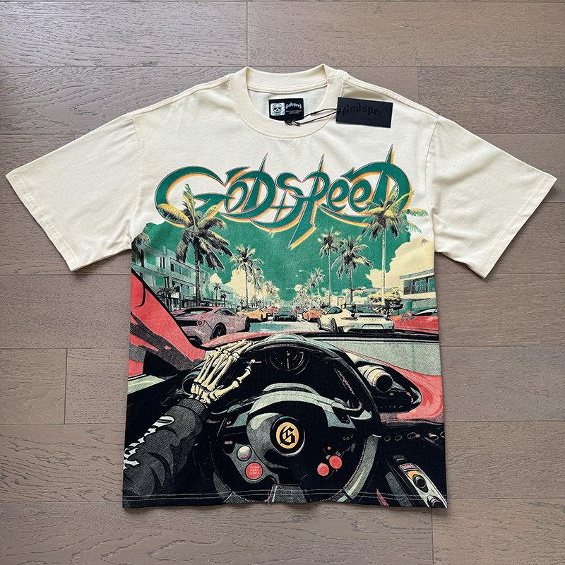 Godspeed Super Run Miami FL Graphic T-Shirt ¡ª front
