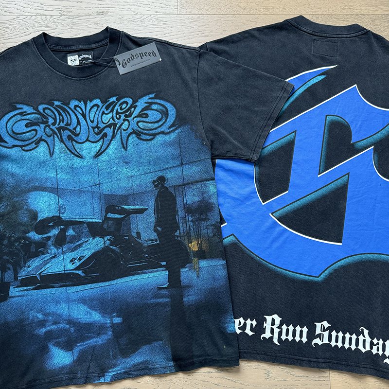 Godspeed Super Run Sunday Graphic T-Shirt ¡ª context