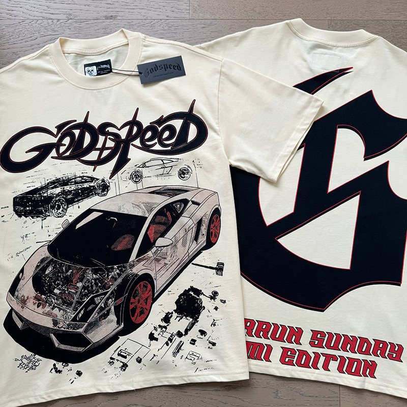 Godspeed Superrun Sunday Miami Edition Graphic T-Shirt ¡ª comparison