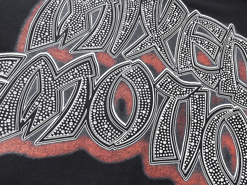 MIXED EMOTION Dancing Figure Zip-Up Hoodie ¡ª detail
