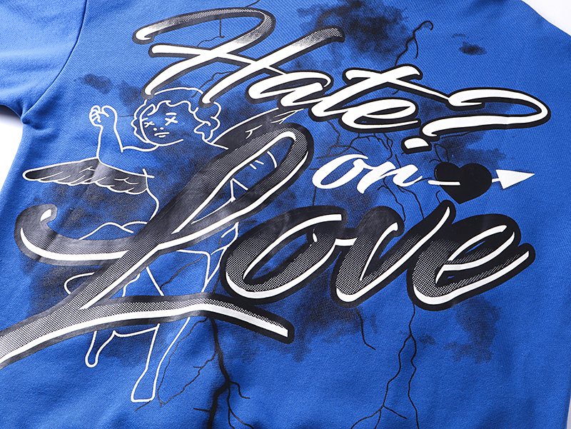 MIXED EMOTION Street Graffiti Graphic Hoodie ¡ª detail