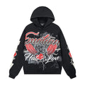 MIXED EMOTION Street Graffiti Graphic Hoodie ¡ª hero