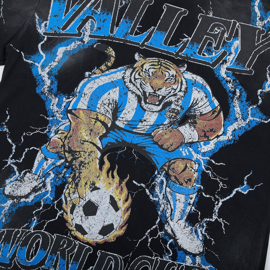 VALE USA World Cup Tiger Soccer Graphic T-Shirt ¡ª detail