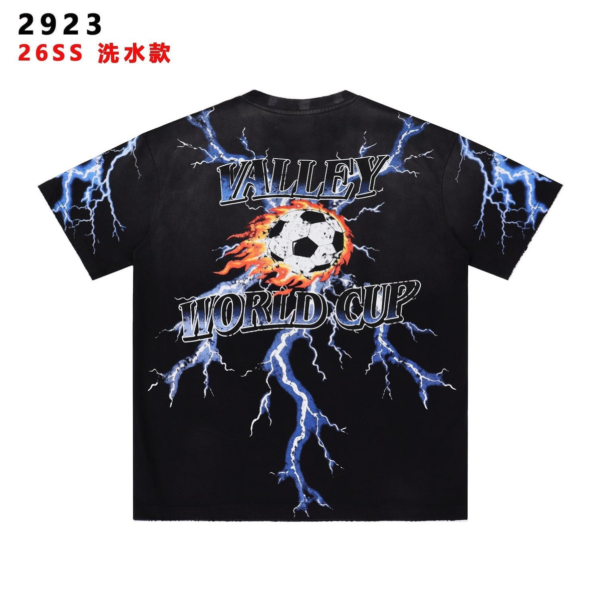 Valley Dreams World Cup Tiger Soccer Graphic T-Shirt ¡ª back