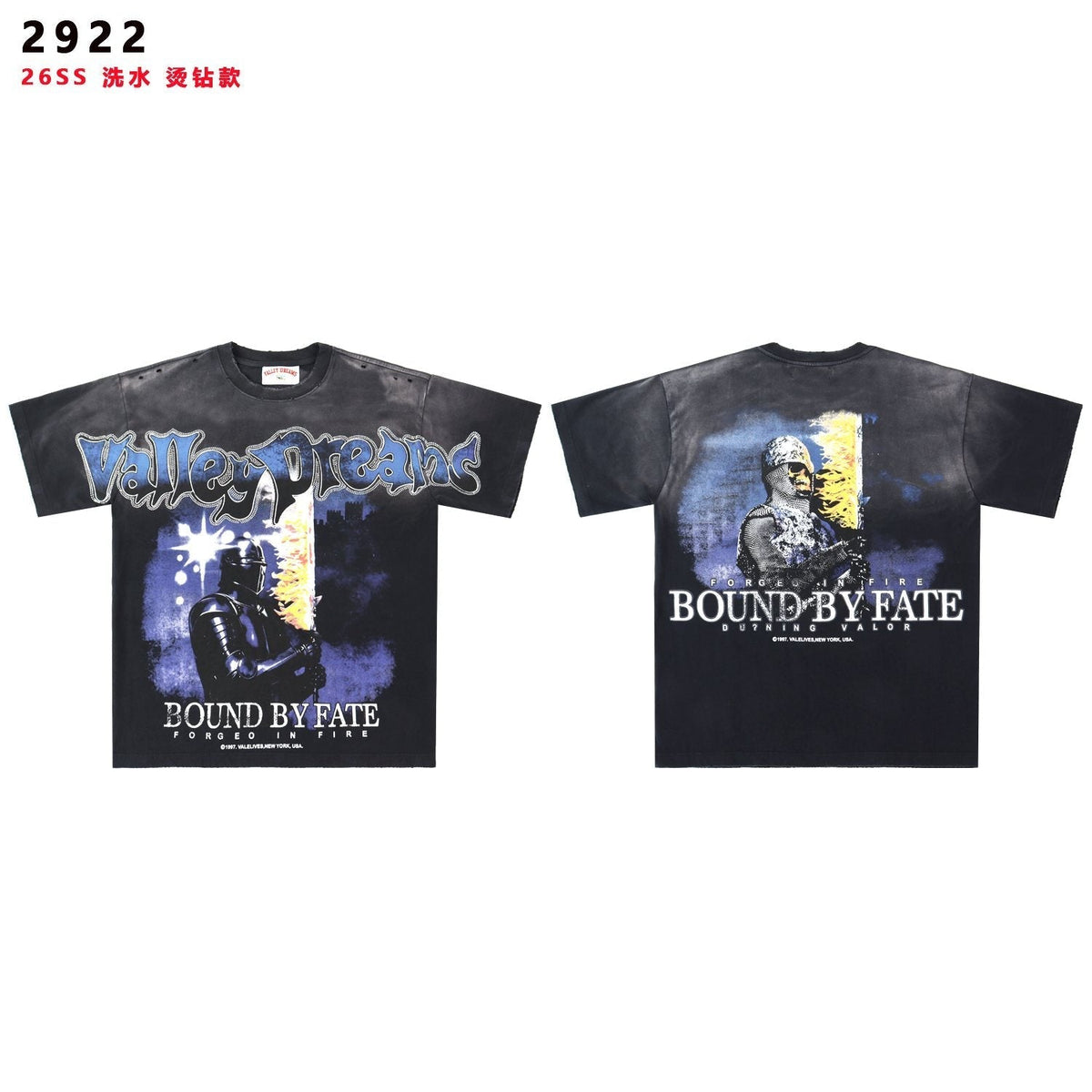 Valley Dreams Bound by Fate Graphic T-Shirt ¡ª front