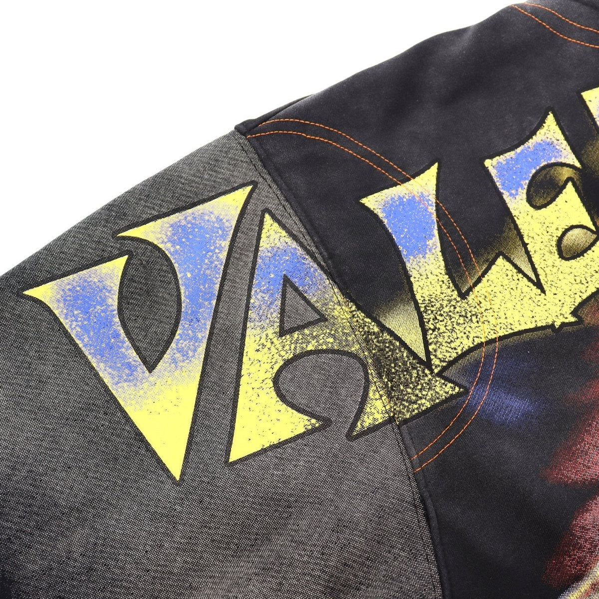 VALE USA Valley of the Damned Skeleton Graphic Zip Hoodie ¡ª detail