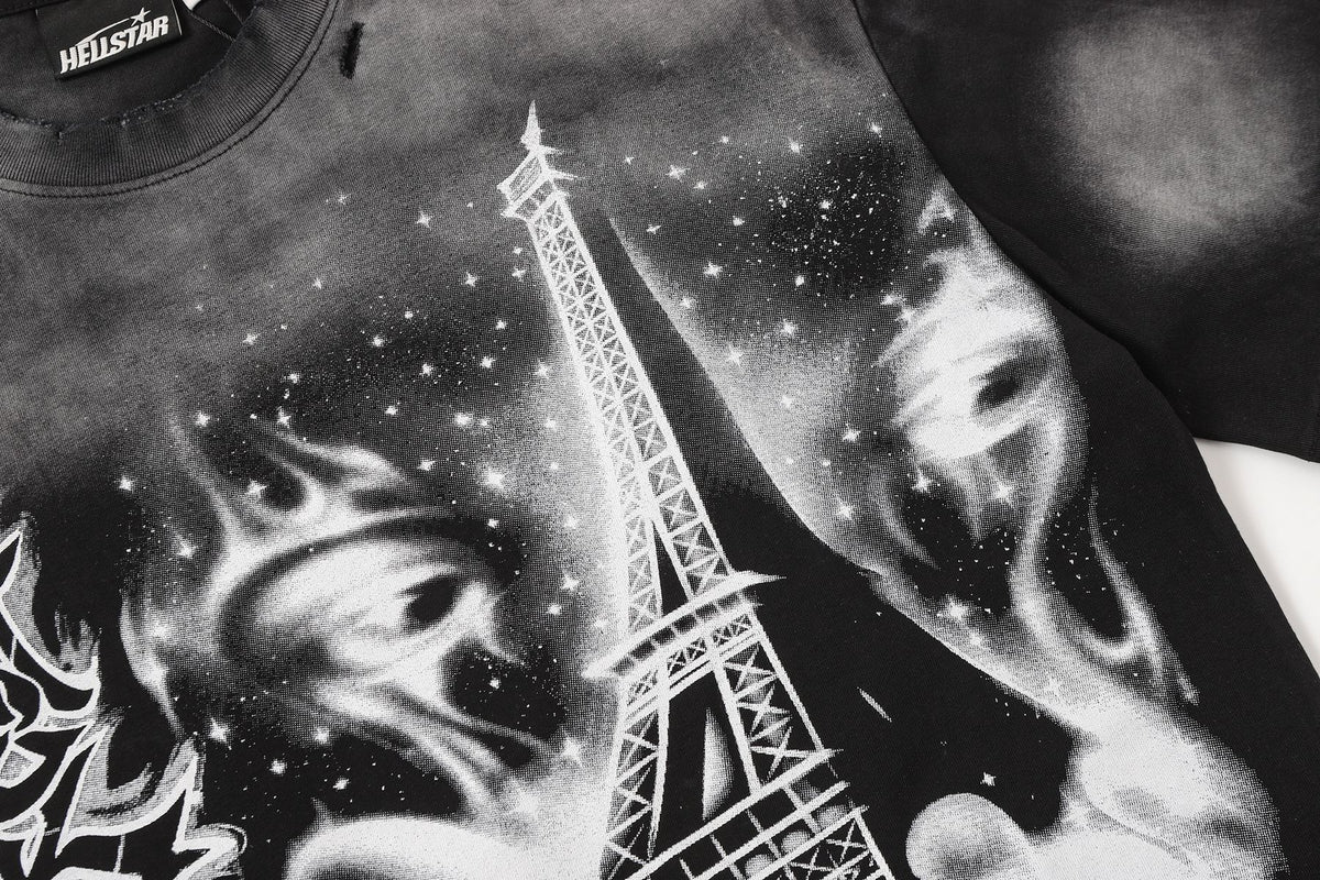 HEISTAR Eiffel Tower Graphic Short-Sleeve T-Shirt ¡ª detail