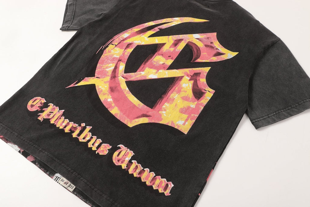 Godspeed E Pluribus Unum Skull Graphic T-Shirt ¡ª detail