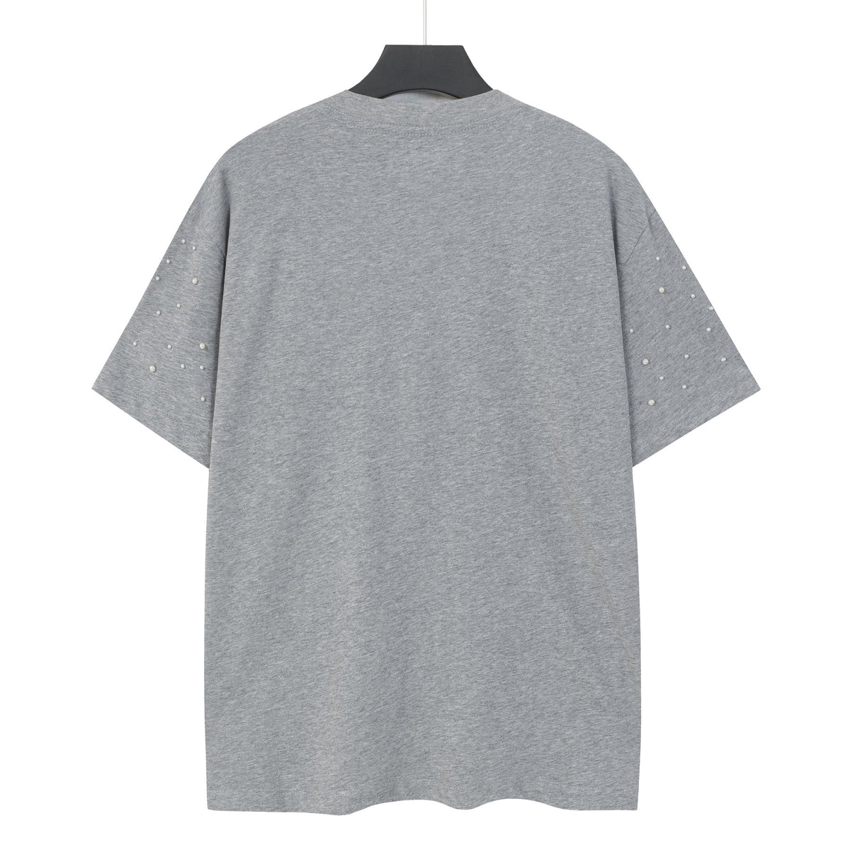 Godspeed Hooded Skull Graphic Studded-Sleeve T-Shirt ¡ª back