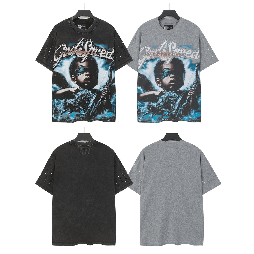 Godspeed Archer Studded Sleeve T-Shirt ¡ª comparison