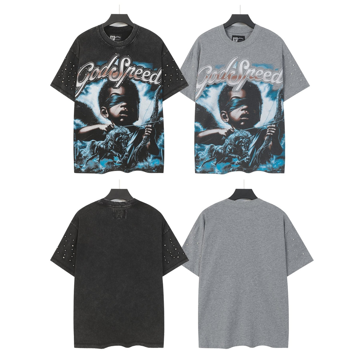 Godspeed Archer Studded Sleeve T-Shirt ¡ª comparison