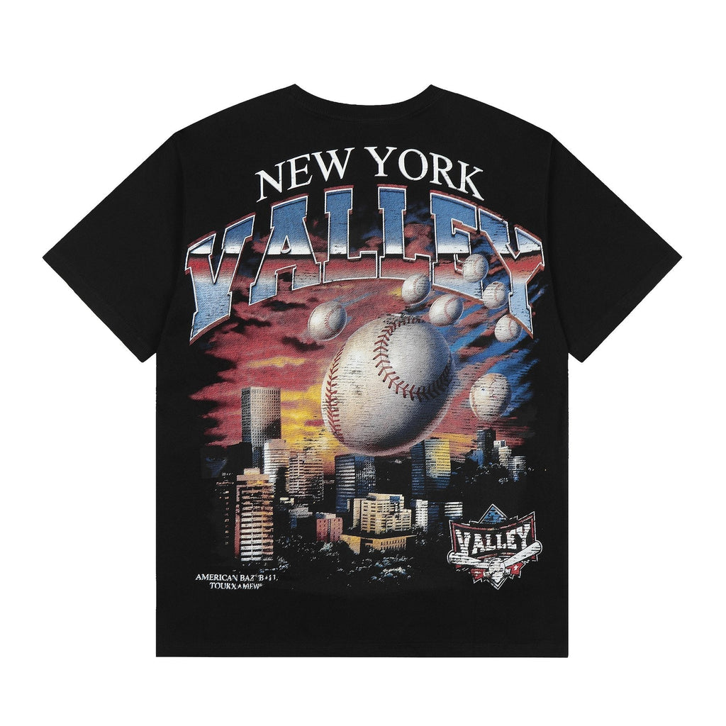 VALLEY New York Baseball Graphic T-Shirt ¡ª back