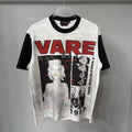 VARE ALL DAY Washed Contrast-Sleeve Graphic T-Shirt ¡ª hero