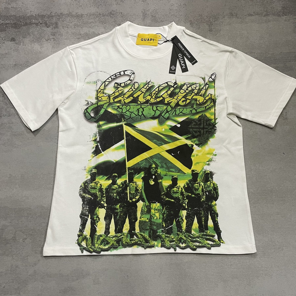 GUAPI World Boss Graphic Short-Sleeve T-Shirt ¡ª front