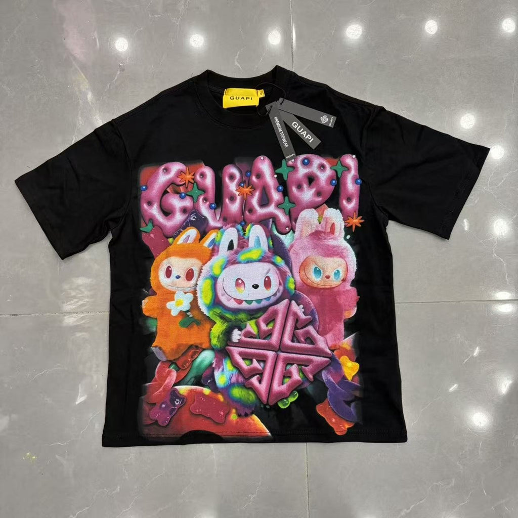 GUAPI Character Graphic Short-Sleeve T-Shirt ¡ª front