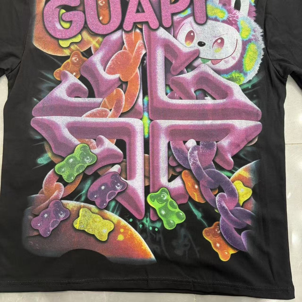 GUAPI Character Graphic Short-Sleeve T-Shirt ¡ª detail