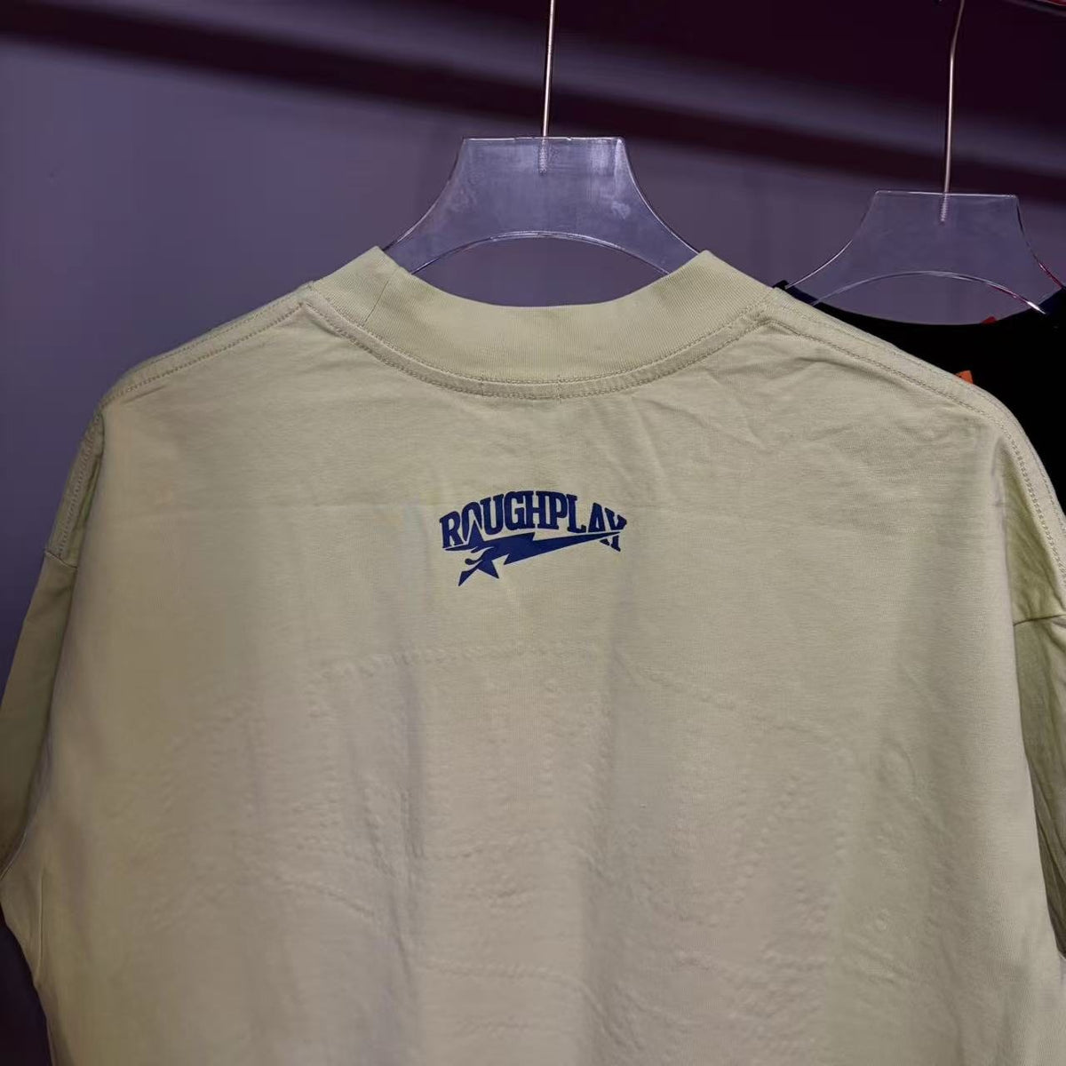 Rough Play Rhinestone Letter Graphic T-Shirt ¡ª detail