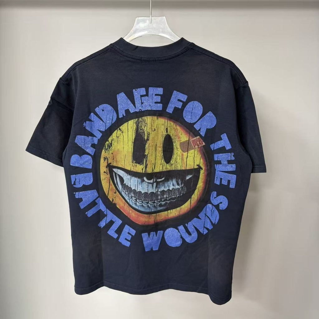 Rough Play Bandage Smile Graphic T-Shirt ¡ª hero