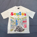 TRIPLE SEVENS Front & Back Graphic T-Shirt ¡ª hero