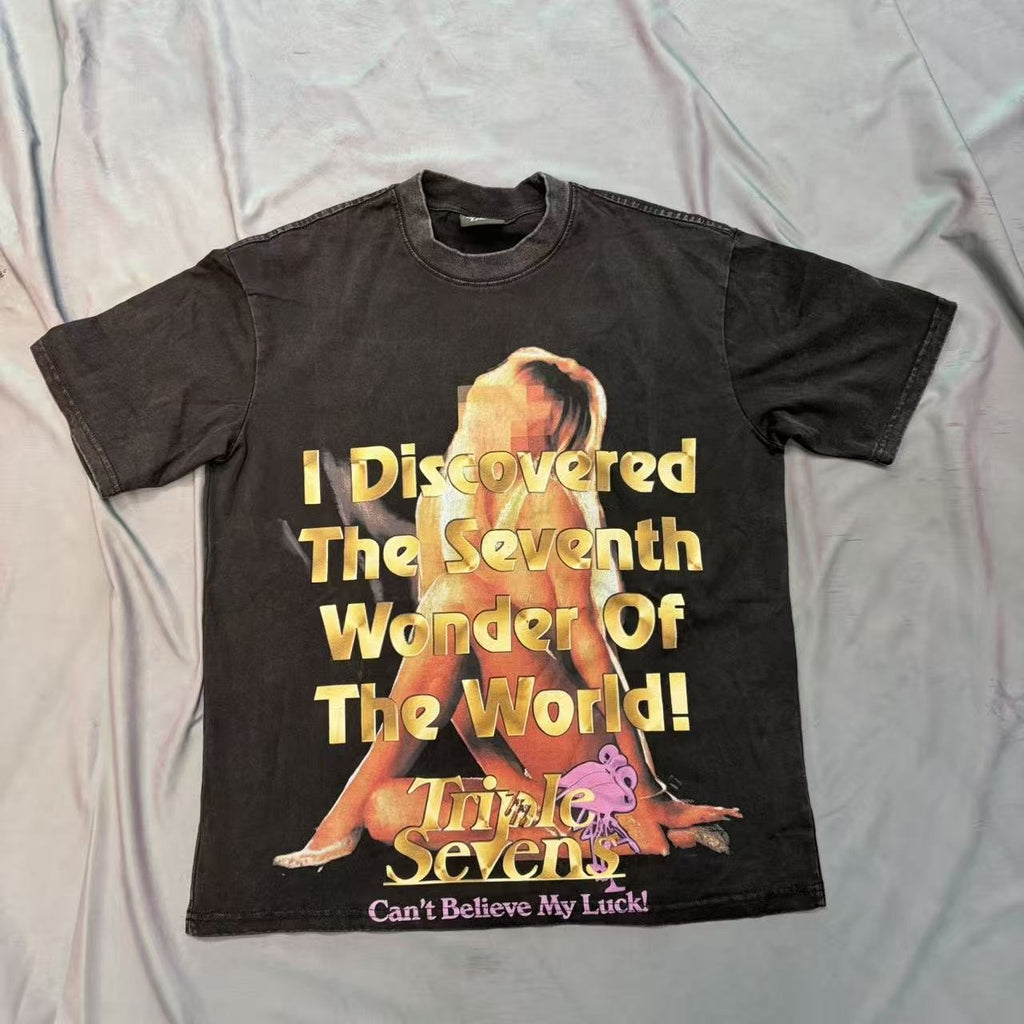 Trippie Seven Seventh Wonder Graphic T-Shirt ¡ª front