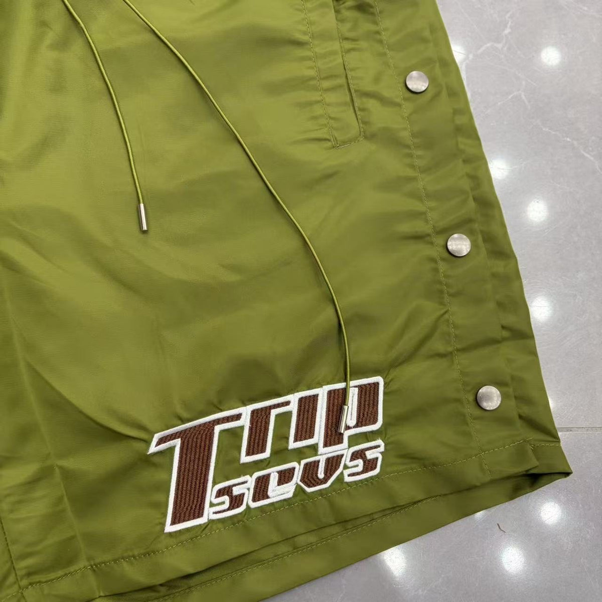 Triple Sevens TNP Scouts Side-Snap Shorts ¡ª detail