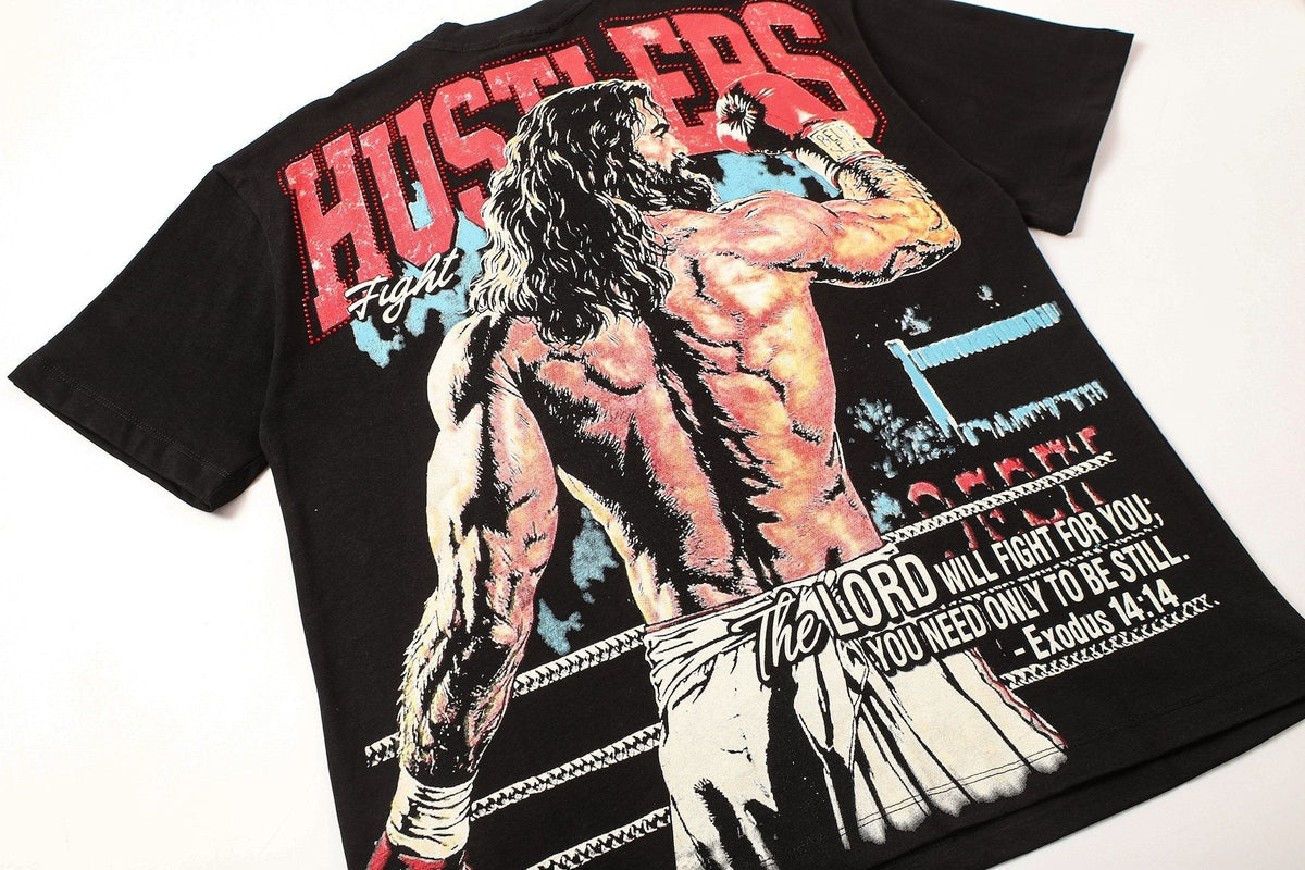 Life Hustlere Boxing Graphic T-Shirt ¡ª detail