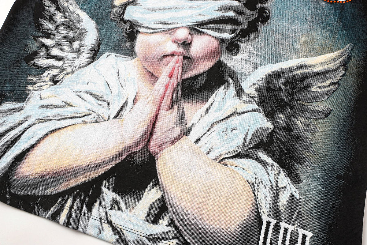 Life Hustlere Angel H-Back Graphic T-Shirt ¡ª detail