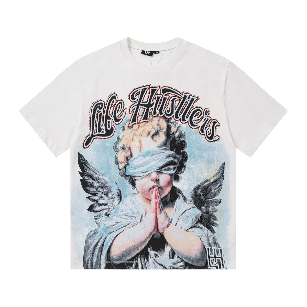 Life Hustlere Angel H-Back Graphic T-Shirt ¡ª front