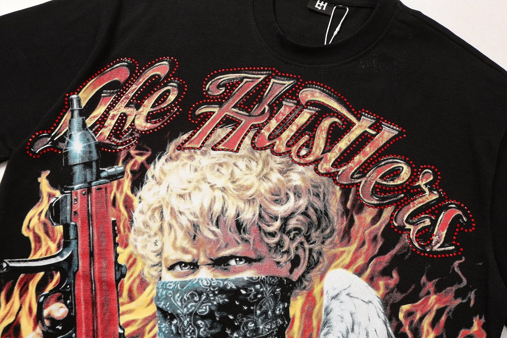 Life Hustlere No Days Off Graphic T-Shirt ¡ª detail
