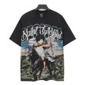 SAINT Rider & De Ores Graphic Washed Black T-Shirt ¡ª hero